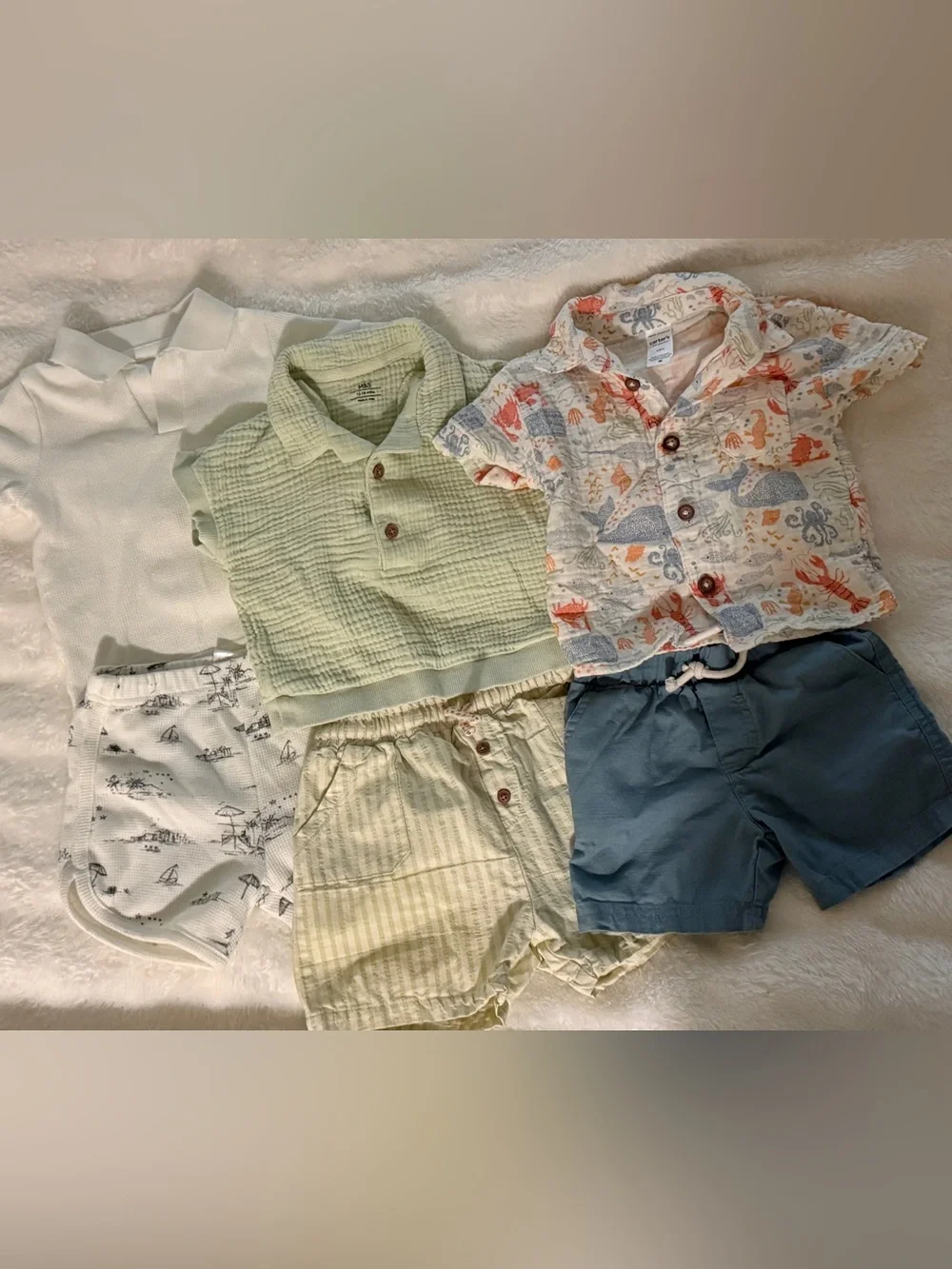 Bundle of 12m Boy’s Summer Clothes